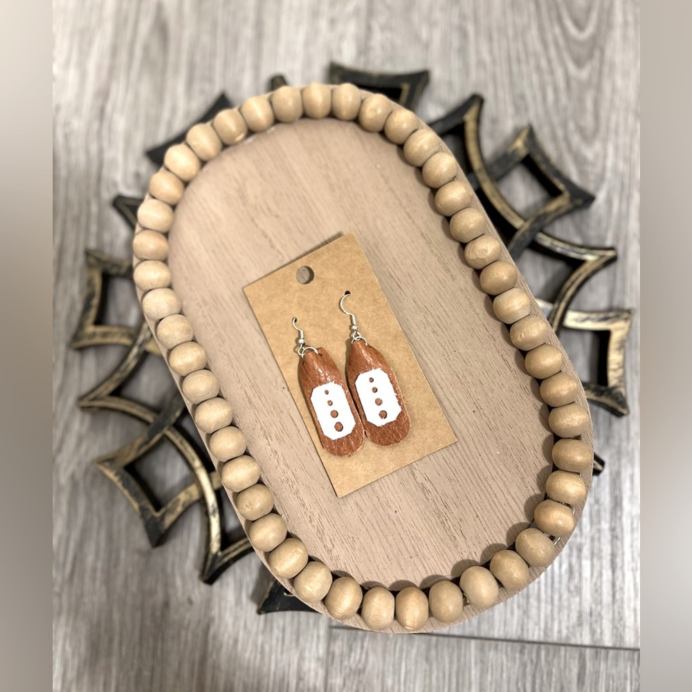 Genuine Leather Earrings